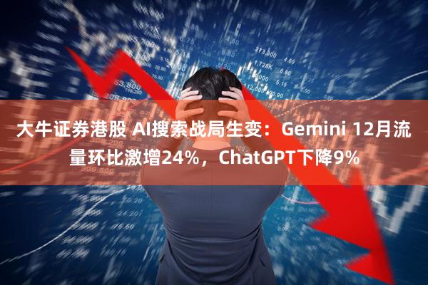 大牛证券港股 AI搜索战局生变：Gemini 12月流量环比激增24%，ChatGPT下降9%
